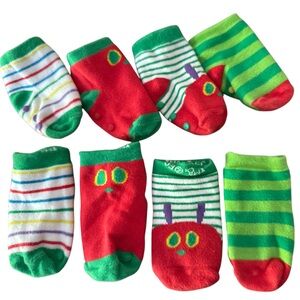 Hungry 🐛 Caterpillar Socks